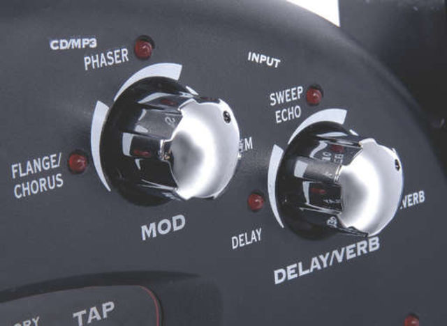 blank Certain knobs have dual functions